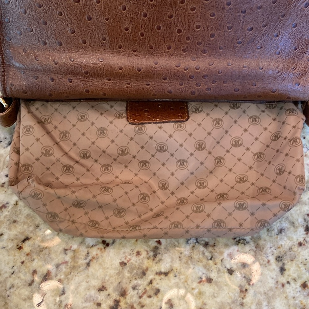 Vintage Victor Hugo Ostrich Leather Purse - Picture 12 of 15